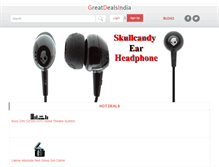 Tablet Screenshot of greatdealsindia.com